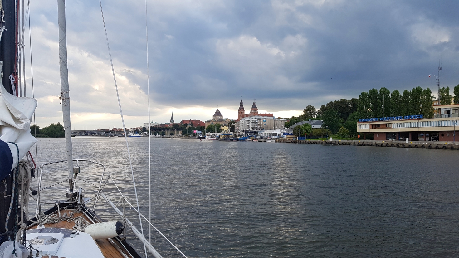 Stettin in Sicht