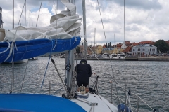 Einfahrt nach Visby