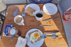 Frühstück in Kolberg