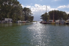 Einfahrt Naturhafen Stagnieß